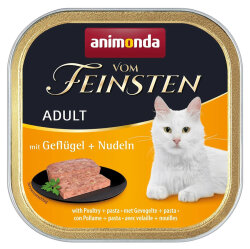 Animonda Vom Feinsten Poultry and Pasta Wet Cat Food 100 Gr. - Pack of 6 - 2