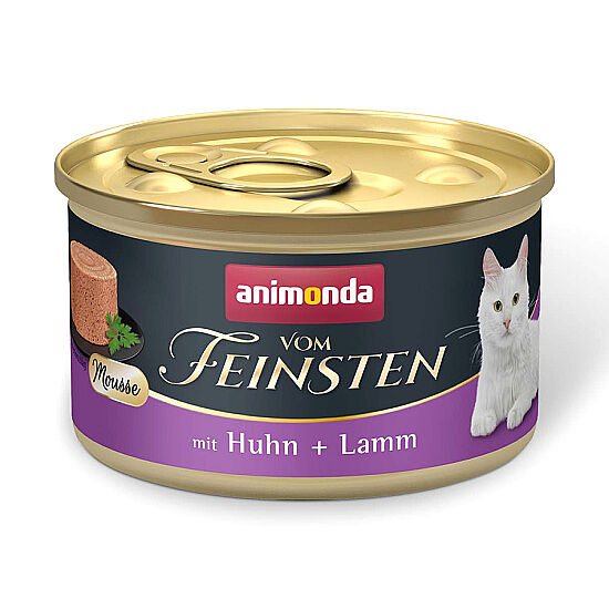 Animonda Vom Feinsten Tavuklu ve Kuzulu Yetişkin Kedi Konservesi 85 Gr - 1
