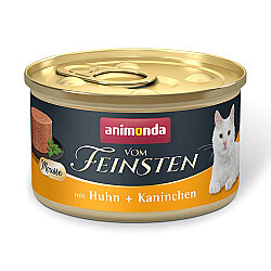 Animonda Vom Feinsten Tavuklu ve Tavşanlı Yetişkin Kedi Konservesi 85 Gr - Animonda