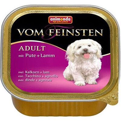Animonda Vom Feinsten Turkey Heart and Lamb Wet Dog Food 150 Gr.