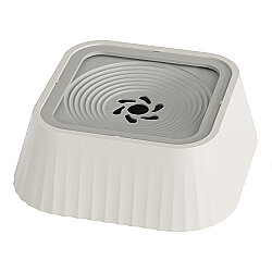 Archigos Aquax Sıçratmaz Plastik Su Kabı 22 Cm - Beyaz - Archigos
