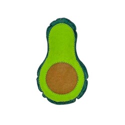 Avakado Figürlü Keçe Catnip (Kedi Otlu) Kedi Oyuncağı 15 x 9 Cm - Diğer / Other