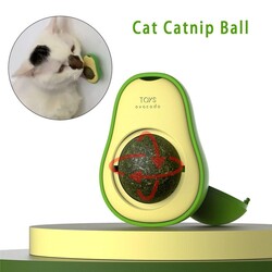 Avokado Catnip (Kedi Otlu) Kedi Çimi Topu Kedi Oyuncağı - Thumbnail