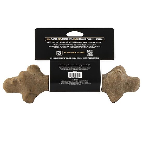 BarkBone Natural Fıstık Ezmesi Aromalı Köpek Çiğneme Kemiği (XL Boy) - 2