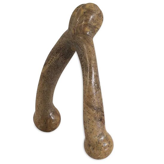 BarkBone Wishbone Lades Kemiği Fıstık Ezmesi Aromalı Köpek Çiğneme Kemiği (Büyük Boy) - 3