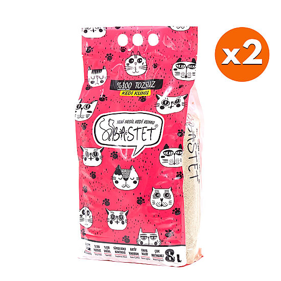 Bastet Kedi Kumu 8 Lt x 2 Adet - 1