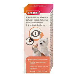 Beaphar - Beaphar 011632 Kedi ve Köpek Göz Yaşı Lekesi Temizleme Losyonu 50 ML