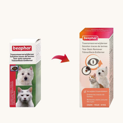 Beaphar 011632 Kedi ve Köpek Göz Yaşı Lekesi Temizleme Losyonu 50 ML