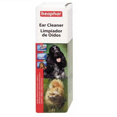 Beaphar 012609 Ear Cleaner Kedi ve Köpek Kulak Temizleme Losyonu 50 ML