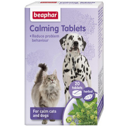 Beaphar - Beaphar 017110 Calming Tablets Sakinleştirici Kedi ve Köpek Tableti-(20 Tablet)