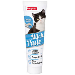 Beaphar - Beaphar 017214 Milk Paste Sütlü Kedi Macunu 100 Gr