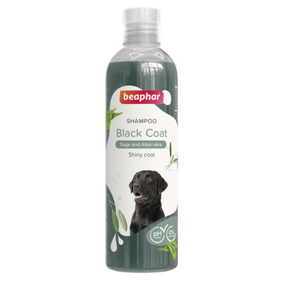 Beaphar Black Coats Aloe Vera Shampoo For Black Coated Dogs 250 Ml.
