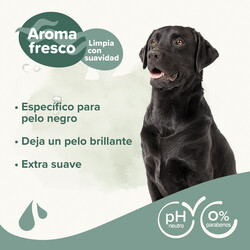 Beaphar Black Coats Aloe Vera Shampoo For Black Coated Dogs 250 Ml. - Thumbnail