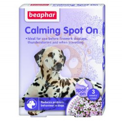 Beaphar - Beaphar Calming Spot On Capsules For Dogs - Pack of 3 x 0,7 Ml.