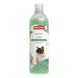 Beaphar Macadamia Yağı ve Aloe Vera Özlü Kedi Şampuanı 250 ml - Thumbnail