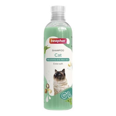 Beaphar Macadamia Yağı ve Aloe Vera Özlü Kedi Şampuanı 250 ml