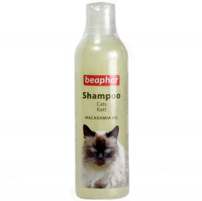 Beaphar Macademia Skin and Coat Support Shampoo For Cats 250 Ml.
