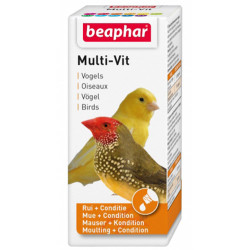 Beaphar - Beaphar Multi - Vit Tüy Sağlığı Kuş Vitamini 20 ML