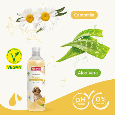 Beaphar Puppy Macadamia Shampoo For Puppy Dogs 250 Ml.