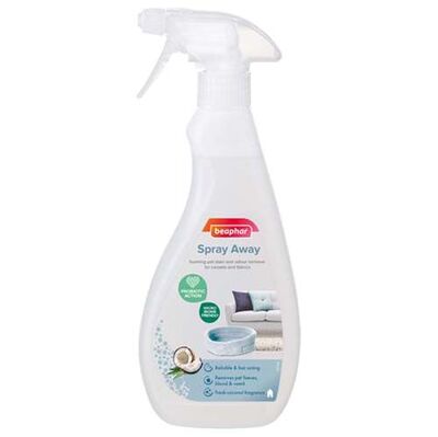 Beaphar Spray Away Kedi ve Köpek Leke ve Koku Çıkarıcı 500 ML