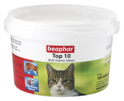 Beaphar - Beaphar Top 10 Vitamin Coctail For Cats 180 Tablets