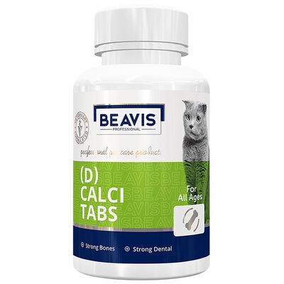 Beavis D3 Calci Tabs Cat Kalsiyum Kedi Tablet 126 Gr - 84 Tablet