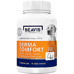 Beavis Derma Comfort Large Breed Cilt ve Tüy Sağlığı Köpek Tablet 75 Gr - 50 Tablet - Beavis