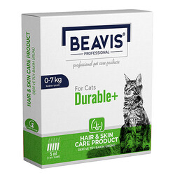 Beavis - Beavis Durable Kedi Damlatma Çözeltisi Deri ve Tüy Bakımı Ense Damlası 0-7 Kg - 5li Paket