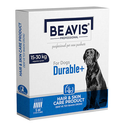 Beavis Durable Köpek Damlatma Çözeltisi Deri ve Tüy Bakımı Ense Damlası 15-30 Kg - 5li Paket - 1