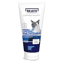 Beavis Hairball ve Multivitamin ve Gastrointestinal Kedi Malt Paste Glutensiz 75 ML - Beavis