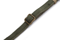 Beeztees DBL Kedi Boyun Tasması, Velur, Yeşil, 20-30cm - Thumbnail