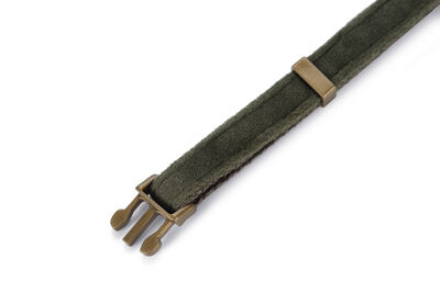 Beeztees DBL Kedi Boyun Tasması, Velur, Yeşil, 20-30cm