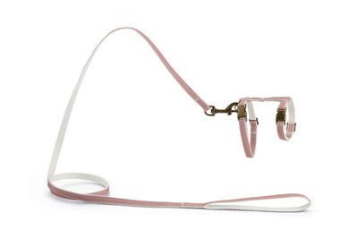 Beeztees DBL Kedi Göğüs Tasması ve Gezdirme Kayışı, 130cm, Pudra Pembe, 27-45cm - 1