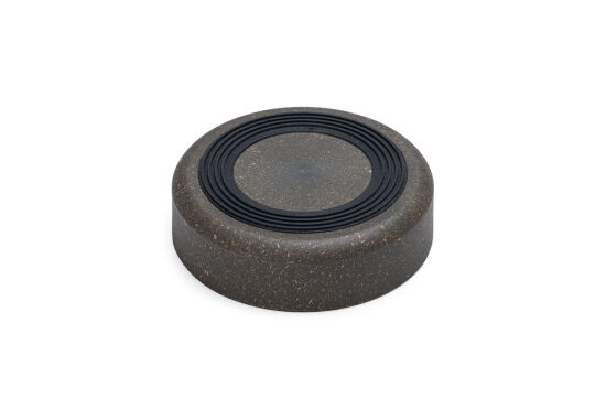 Beeztees DBL Kedi Mama Su Kabı, Bambu, Antrasit 12cm, 250ml - 3