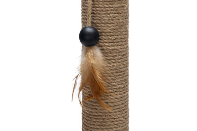Beeztees DBL Kedi Tırmalama ve Oyuncağı, Kahverengi, 39,5x39,5x62cm - 8