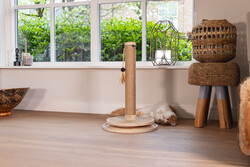 Beeztees DBL Kedi Tırmalama ve Oyuncağı, Kahverengi, 39,5x39,5x62cm - 12