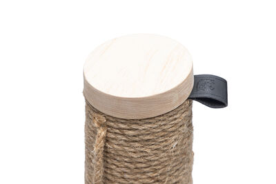 Beeztees DBL Kedi Tırmalama ve Oyuncağı, Kahverengi, 39,5x39,5x62cm - 19