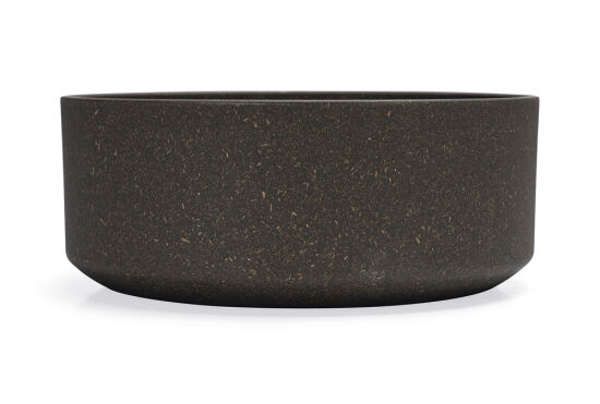 Beeztees DBL Köpek Mama Su Kabı, Bambu, Antrasit, 21cm, 1430ml - 2