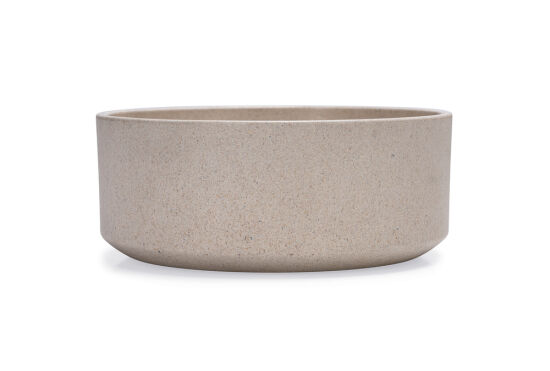 Beeztees DBL Köpek Mama Su Kabı, Bambu, Bej, 17cm, 800ml - 5