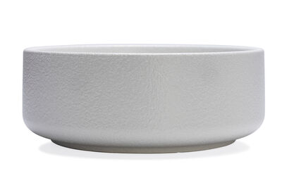 Beeztees DBL Köpek Mama Su Kabı, Seramik, Mat Beyaz, 18cm, 1200ml