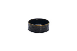 Beeztees DBL Köpek Mama Su Kabı, Seramik, Siyah, 13,5cm, 500ml - Beeztees
