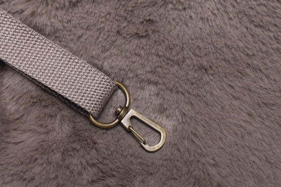 Beeztees DBL Köpek Taşıma Çantası, 6,5Kg'ye kadar, Koyu Gri, 48x23x33cm - 7