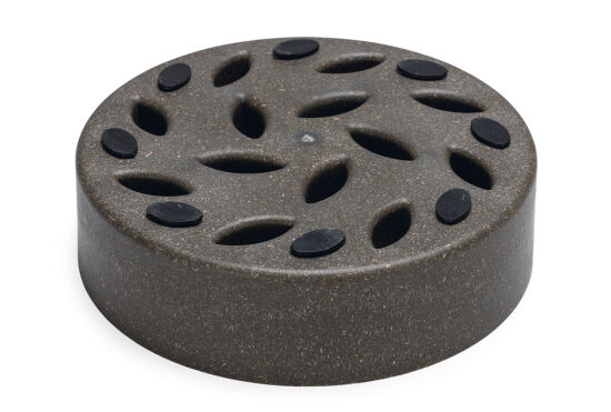 Beeztees DBL Köpek Yavaş Besleme Mama Kabı, Bambu, Antrasit, 21cm, 1430ml - 8