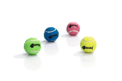 Beeztees Kedi Oyuncağı, Kedi Tenis Topu, Çeşitli Renklerde, 1 Adet, 4cm