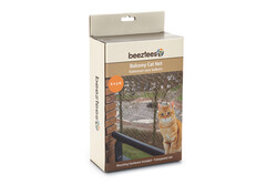 Beeztees Kedi Pencere veya Balkon Koruma Filesi, Şeffaf, 6x3m - 5