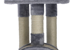 Beeztees Kedi Tırmalama, Gri, 35x35x82cm - Thumbnail