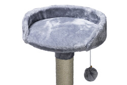 Beeztees Kedi Tırmalama, Gri, 35x35x82cm - Thumbnail