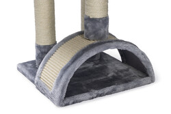 Beeztees Kedi Tırmalama, Gri, 35x35x82cm - Thumbnail