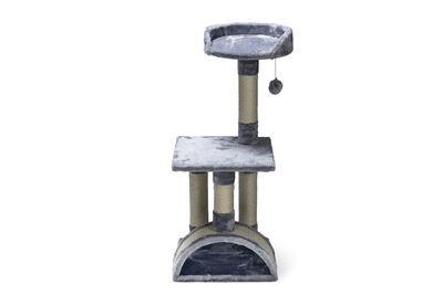 Beeztees Kedi Tırmalama, Gri, 35x35x82cm