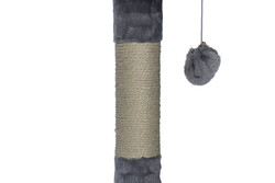 Beeztees Kedi Tırmalama, Gri, 35x35x82cm - Thumbnail